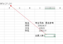 實考人數(shù)怎么算 excel計算每科成績合格率