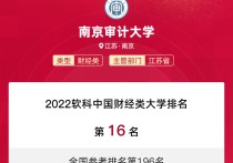 審計有哪些大學(xué)排名 南京審計大學(xué)是什么檔次的